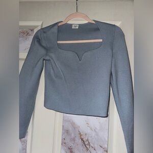 Abercrombie light blue long sleeve
